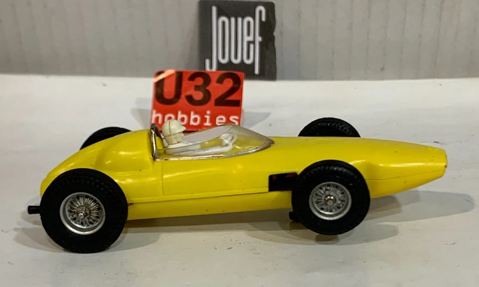 Slot Car Jouef 3600 Brm P57 F1 1962 Graham Hill Yellow - Image 4 of 4
