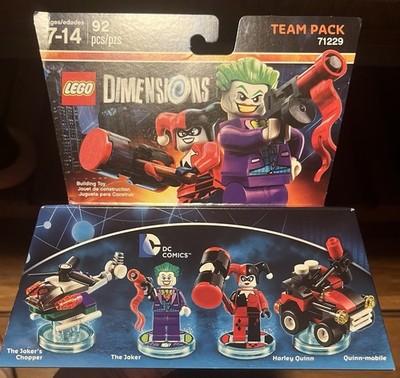 LEGO Dimensions Team Pack 71229 The Joker & Harley Quinn 3 in 1