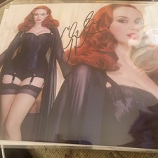 Christina Hendricks signed 8x10 Picture Photo autographed with COA