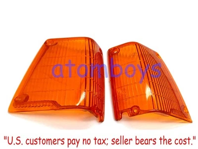 For TOYOTA COROLLA KE70 KE75 TE72 FRONT CORNER TURN SIGNAL MARKER LIGHTS 84-85 - Image 1 of 4