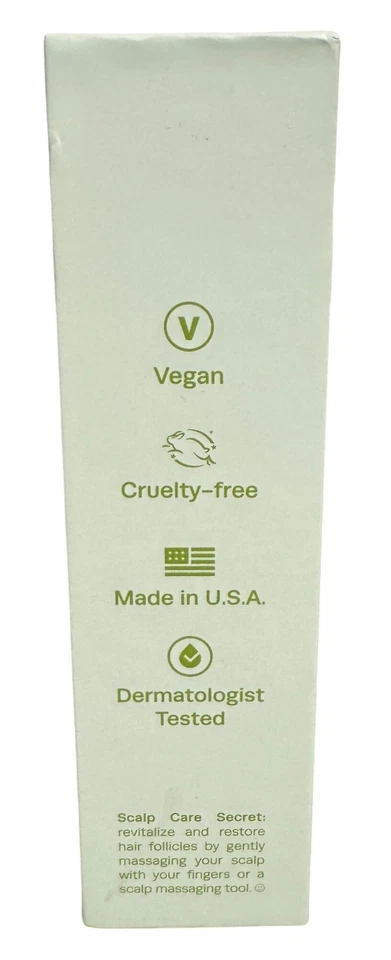 Suero botánico vegano para cuero cabelludo Divitalizar desintoxicar nuevo en caja tratamiento para cabello fino Foto 3 de 4