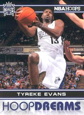 2011-12 Hoops DREAMS #8 Tyreke Evans Sacramento Kings
