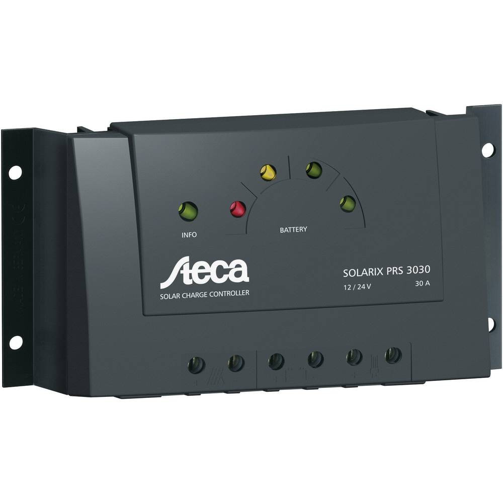 Régulateur de charge solaire Steca Solarix PRS 3030 automatique pour van et camping-car autonome