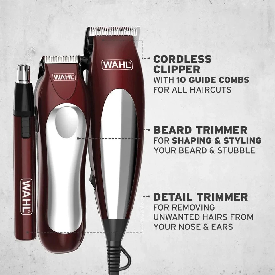 WAHL Clipper & Trimmer | Complete Grooming Set | Hair Clipper Gift Set - Image 3 of 4