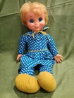 Mattel Vintage Mrs. Beasley , Family Affair Doll 1967 , No Glasses