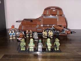 BRICKZ Custom Star Wars MTT 7662 + Kashyyyk Troopers & 1 Lego B2 Battle Droid