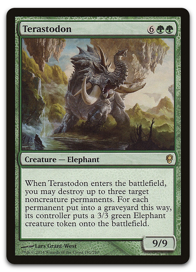 Terastodon #181 (NM) Conspiracy CNS Magic MTG