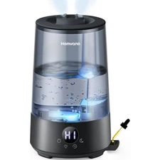 Ultrasonic Cool Mist Humidifier Top Fill 3.6L Large Room Super Quiet 23dB for