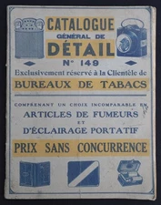 1930 Catalog TOBACCO OFFICES LABAT & CANNAC lighter Feurex Thorens lighter