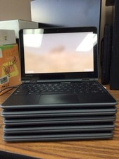 AS IS Lot of 5 Lenovo 300e Chromebooks 11.6" Chrome OS