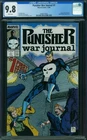 The Punisher War Journal #1 CGC 9.8 NM/Mint Graded Universal 1988 White Pages