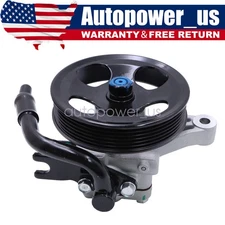 Power Steering Pump with Pulley For Kia Sorento 2011-13 Hyundai Santa Fe 2010-12