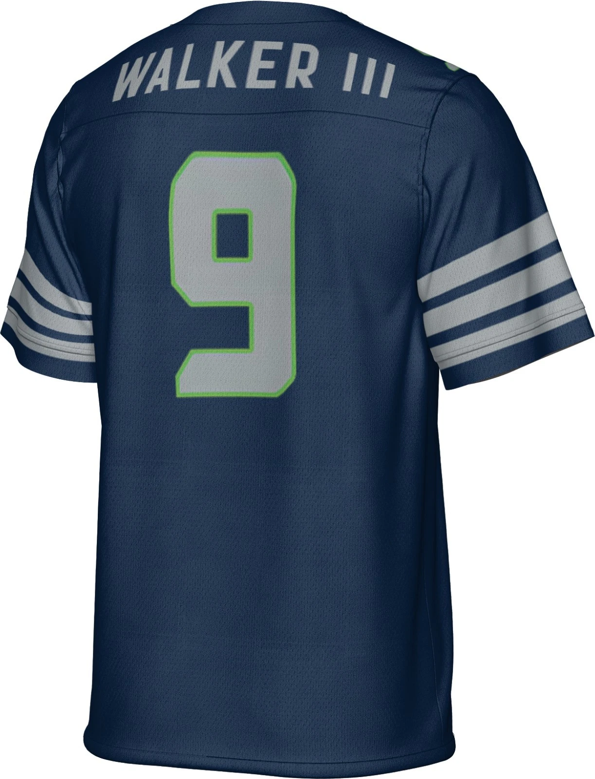 UNSIGNED CUSTOM Sewn Stitched Kenneth Walker III Jersey - Size S to 5XL