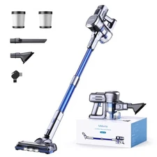 Lubluelu Cordless Vacuum Cleaner, 25000Pa Powerful Rechargeable Wireless Stic...