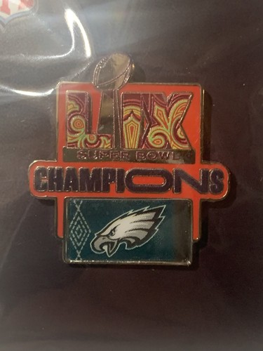 Philadelphia Eagles Super Bowl LIX Champions Trophy Pin - Bild 2 von 3