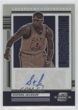 2021 Panini Contenders Optic Legendary 12/149 Stephen Jackson #LCA-SJA Auto 0l1u