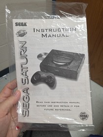 Sega Saturn Console Complete In Box CIB Smoke Free W/OEM Controller & Manual