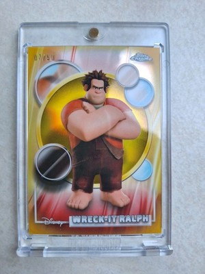 2026 Topps Chrome Disney Wreck-it Ralph Gold Refactor /50 #134