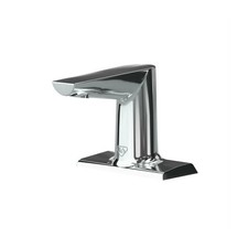 T&S Brass ECW3153 4" Polished Chrome Fct; Wave Crest