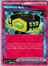 Prize Pack Series Cards #154/162 Maximum Belt