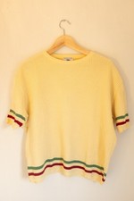 vintage original duffer st george yardie woven t-shirt XL cotton