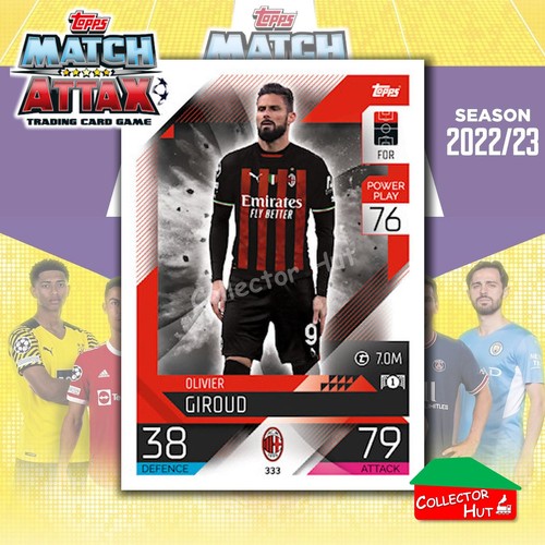 Topps Match Attax Europa Champions League 2022/23 TCG Trading Cards Base 190-387 - Picture 145 of 199