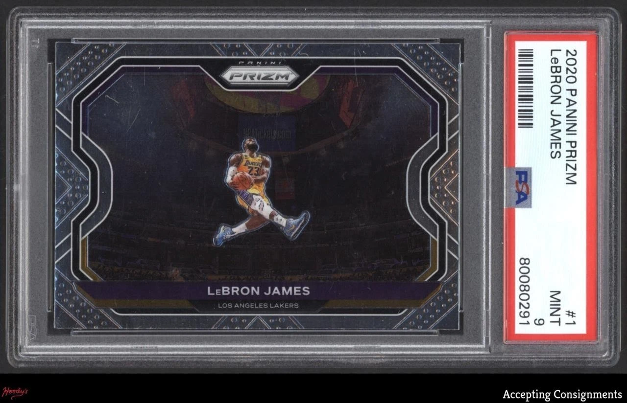 Lebron James trading card