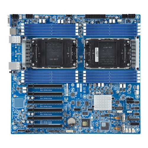 GIBABYTE MS73-HB1 E-ATX Motherboard Dual LGA4677 16 x DIMM for Intel Xeon E-DDR5 - 第 1/2 張圖片