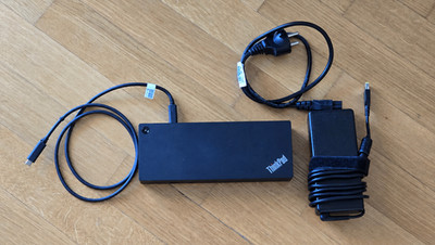 Lenovo ThinkPad Hybrid USB-C mit USB-A Dock mit 135 Watt Netzteil
