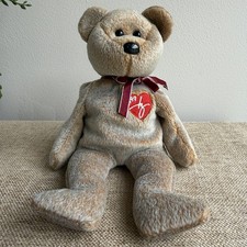 Ty Beanie Babies Holiday Signature Bear 1999 Plush Soft Toy Collectable