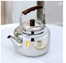 1L Stainless Steel Teapot Tea Kettle Coffee Pot for Gas & Induction Stove