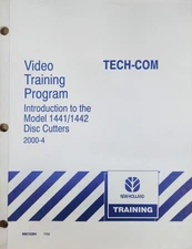 New Holland Tech-Com Introduction to the Model 1441/1442 Disc Cutters
