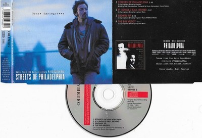 BRUCE SPRINGSTEEN - streets of philadelphia  - 4 tracks -  CD s