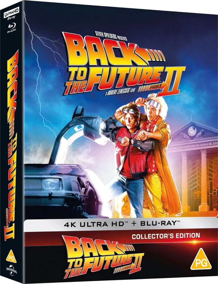 Back to the Future II 2 4K Full Slip SteelBook UHD Blu-ray (UK)[1989] ShpNxtDay - Image 2 of 4