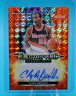 2026 Topps Finest Electrifying Signatures Clyde Drexler AUTO Orange Geometric/15