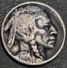 1919d Buffalo nickel Nice original VG condition, full date partial horn