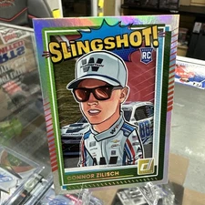 2025 Panini DONRUSS Racing Connor Zilisch Slingshot SSP  Holo