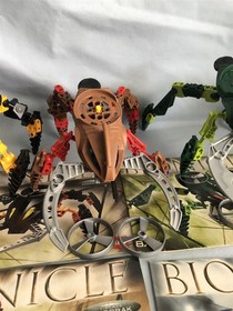 LEGO VINTAGE Visorak 8742 8743 8744 8745 8746 8747 BIONICLE 100% complete books