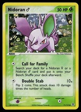 Pokemon Card - Nidoran M FireRed & LeafGreen 71/112 Reverse Holo