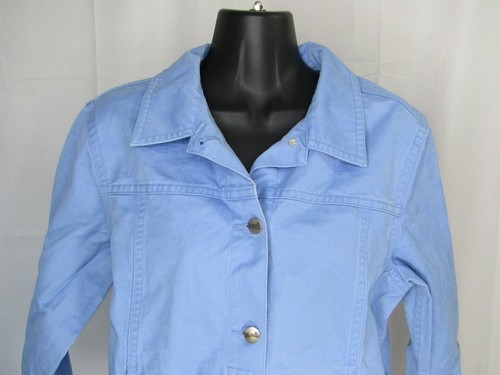LL Bean Women's Denim Jean Jacket Light 