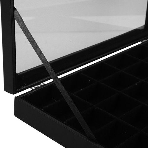 Rock Collection Box Rock Vitrine Rock Collection Case 36 Grid Rock - Bild 5 von 12