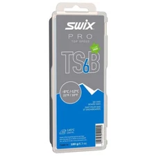 Swix TS6 black Mid (-6 to -12 C) World cup ski race wax Made in Norway 180g