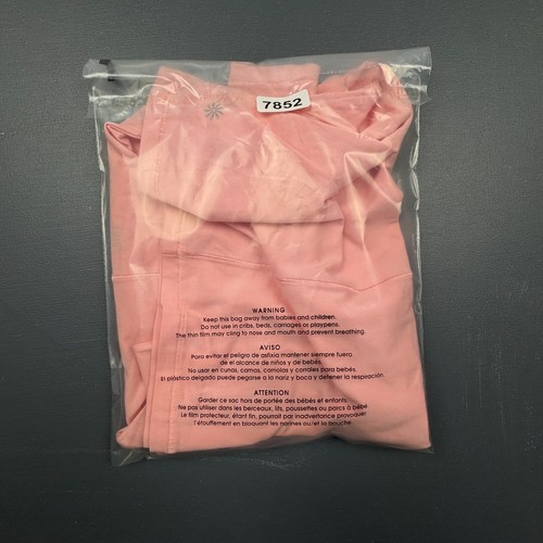 Athleta Girls Turtleneck Shirt 12 Pink Long Sleeve Athletic Stretch Running Top - Picture 3 of 9