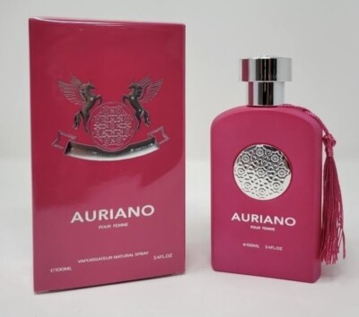 Auriano By Emper Eau De Parfum 3.4 Fl Oz For Women, Sweet-Fruity-Floral-powdery.