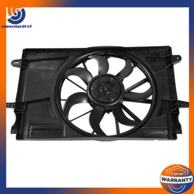 Electric Radiator Cooling Fan Assembly For 2017-2019 Chevy Cruze Dual 1.4L