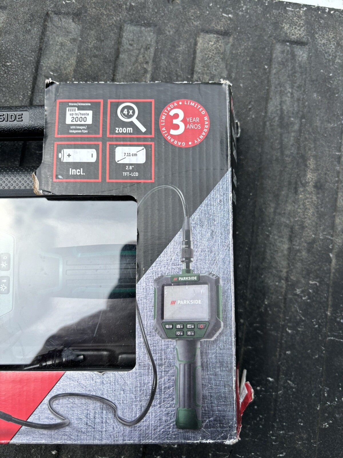 PARKSIDE Inspection Camera PKI 2.8 B2 Boxed Excellent Cond Open Box