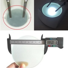 Stereo Microscope Work Stage 3/4/5 mm Thickness Frosted Glass Plate 75-100mm