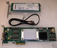 Intel SRCSAS144E SATA/SAS PCI-E RAID Controller With AXXRIBBU1 Battery Backup
