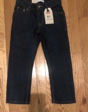  NWT  Boys Youth Kids Levi's 511 Slim Stretch Jeans Pants Blue Sz 5 Reg