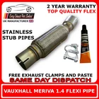 Vauxhall Meriva 1.4 2010-21 Exhaust Replacement Repair Flex Flexi A14XER ENGINE